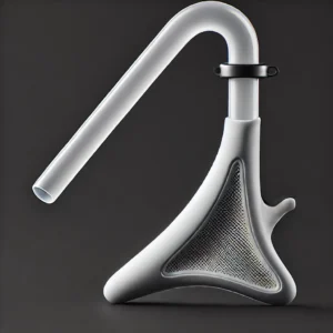Sports-Performance Silicone Nasal Breathing Straw